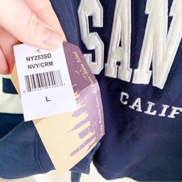 Navy blue San Diego sweatshirt size medium - Picture 6 of 6